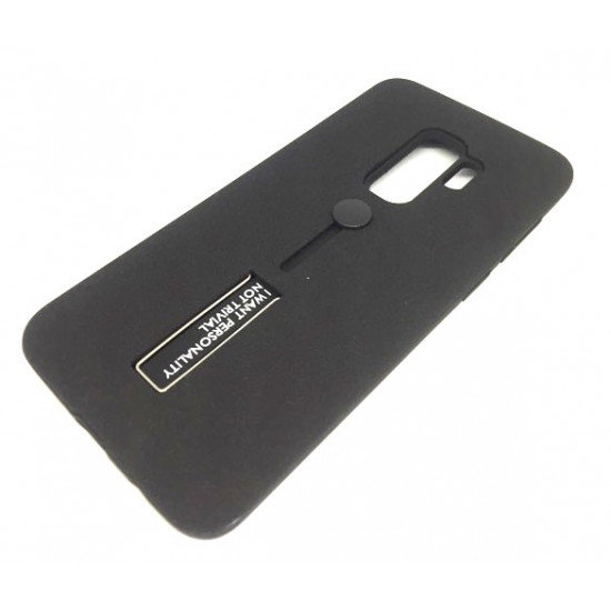 Capa Kickstand Matte Con Alza De Dedo Samsung Galaxy S9 G960 Negro